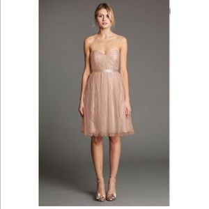 Jenny Yoo Aster in Blush Lace